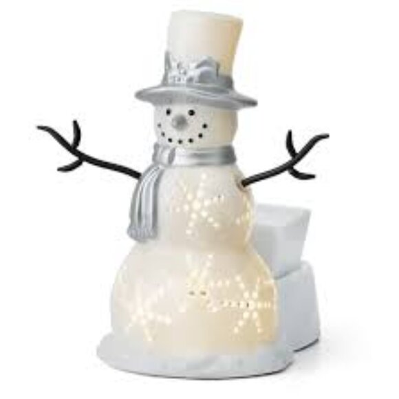 Scentsy Sparkling Snowman warmer - Picture 4 of 6